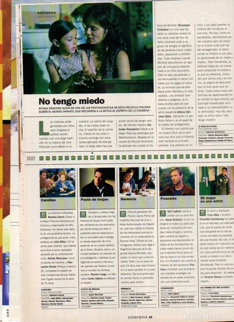 Cine: CINERAMA MAYO 2003 - Foto 7