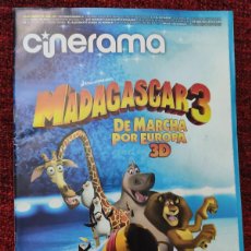 Cine: CINERAMA REVISTA Nº 207 (07-08/2012) PORTADA ALTERNATIVA DE MADAGASCAR 3 (SE EDITO CON 2 PORTADAS)