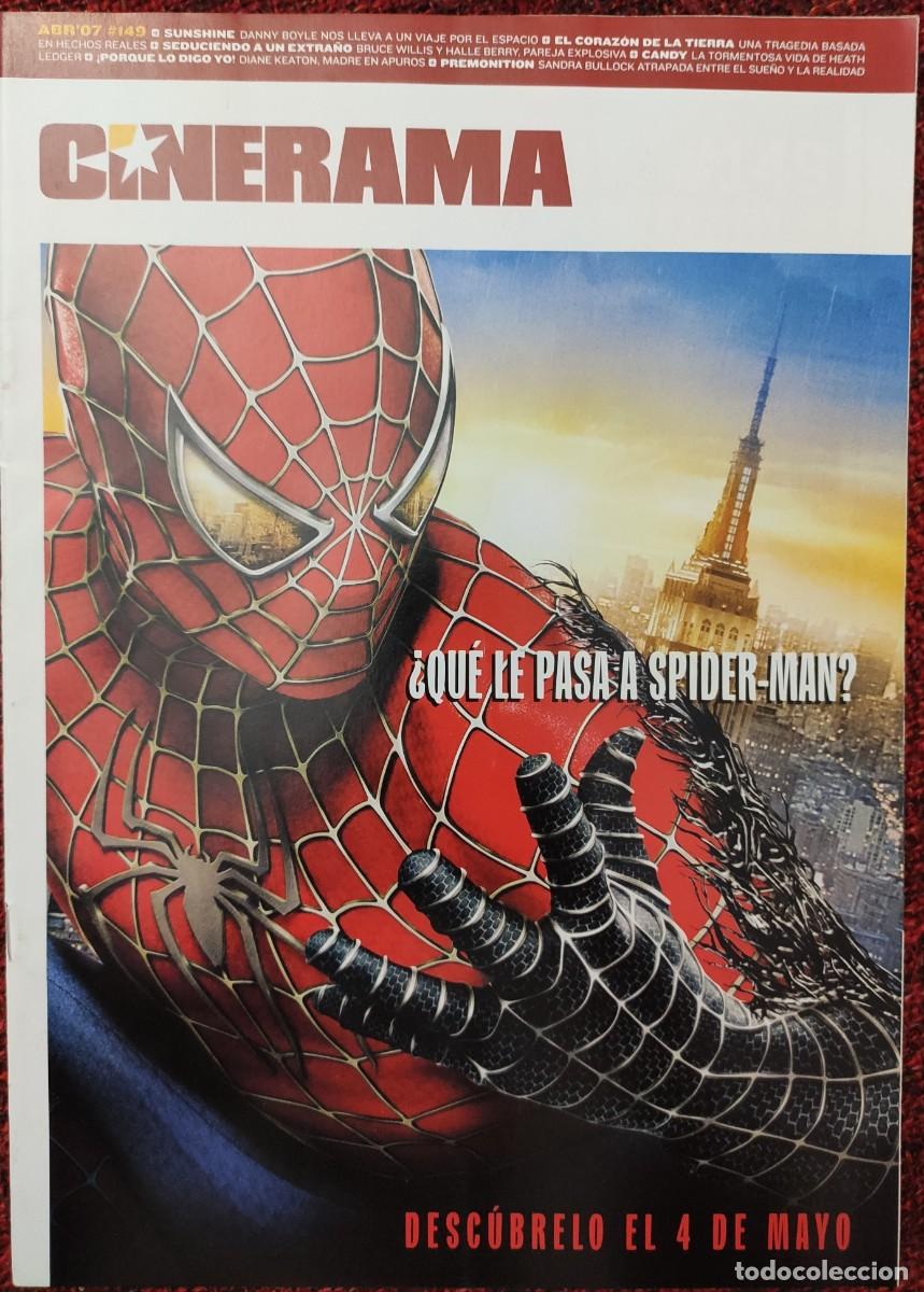 cinerama revista nº 149 (04/2007) spider-man 3 - Buy Old movie magazine  Cinerama on todocoleccion