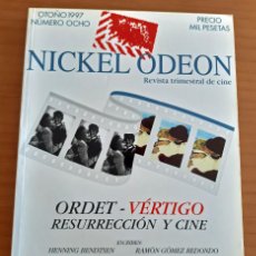 Cine: NICKEL ODEON-REVISTA TRIMESTRAL DE CINE - NÚMERO OCHO-8 - AÑO 1997 - PERFECTO ESTADO. Lote 398408419