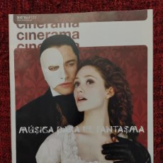 Cine: CINERAMA REVISTA Nº 123 (12-2004) EL FANTASMA DE LA OPERA DE ANDREW LLOYD WEBBER.. Lote 396713754