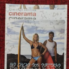Cine: CINERAMA REVISTA Nº 106 (05-2003) EN EL FILO DE LAS OLAS, LAS CHICAS SON SURFERAS.. Lote 398229159