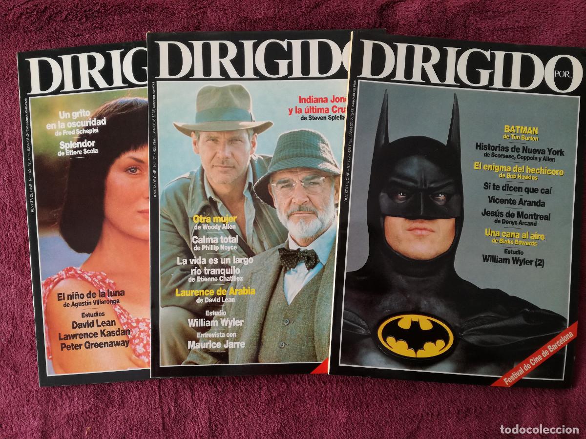 dirigido por 169 171 172 batman estudio william - Buy Old movie magazine  Dirigido por on todocoleccion