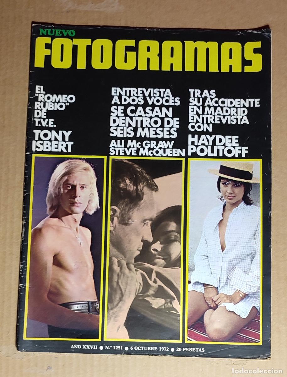 fotogramas n 1251 - 6.10.72 - ali mcgraw - hayd - Compra venta en  todocoleccion