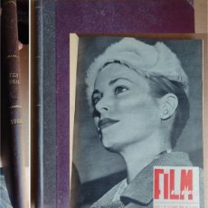 Cine: FILM IDEAL TOMO CON LAS REVISTAS N.º 1 AL 11 -- OCTUBRE 1956 / SEPTIEMBRE 1957. Lote 401775184