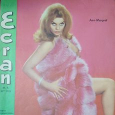 Cine: ANN-MARGRET REVISTA ECRAN EDICIÓN ARGENTINA AÑO 1965.... Lote 401838514