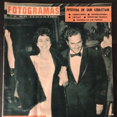 Cine: REVISTA FOTOGRAMAS 1961 RUTH ROMAN JAVIER ESCRIVA JANE FONDA VIVIEN LEIGH VITTORIO GASSMAN. Lote 402210719