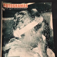 Cine: REVISTA FOTOGRAMAS 1961 GRACE KELLY GENE TIERNEY CLAUDIA CARDINALE OLIVIA DE HAVILLAND LOLA HERRERA. Lote 402211514