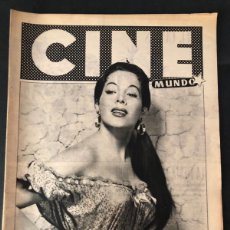 Cine: REVISTA CINE MUNDO 1956 LITA BARÓN GRACE KELLY CARMEN SEVILLA. Lote 402214569