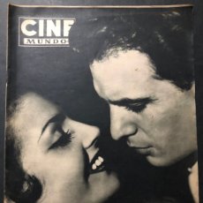 Cine: REVISTA CINE MUNDO 1954 CARMEN SEVILLA PACO RABAL COLLEN MILLER GARY COOPER EL MANANTIAL. Lote 402271544