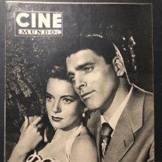 Cine: REVISTA CINE MUNDO 1954 BURT LANCASTER DEBORAH KERR AVA GARDNER LA CONDESA DESCALZA. Lote 402273349