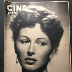 Cine: REVISTA CINE MUNDO 1953 CARLA DEL POGGIO ANN BLYTH GERARD PHILIPE. Lote 402325249
