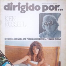 Cine: DIRIGIDO POR . . . Nº 31 - KEN RUSSELL - SOINES GRAFICA - MARZO 1976. Lote 402626314