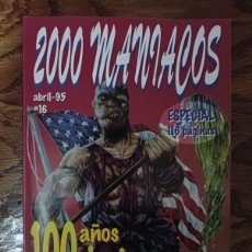 Cine: 2000 MANIACOS - N 16 - 100 AÑOS DE TERROR. Lote 403075954