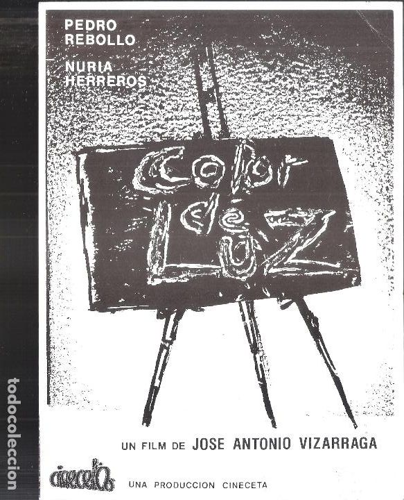 Kino: Pedro Rebollo y Nuria Herreros en Color de Luz. Director: Jos&eacute; Antonio Vizarraga. Cineceta. Zaragoza