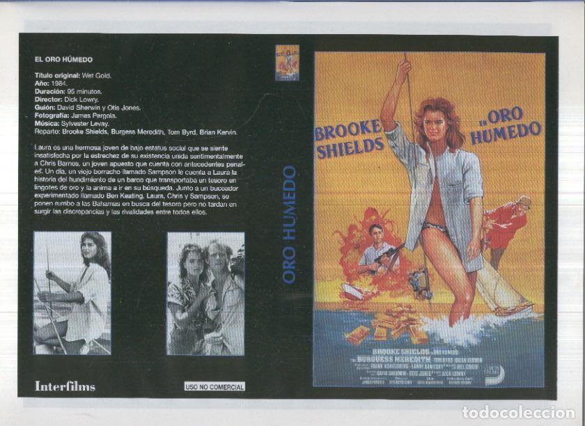 Kino: Caratula cine 30x22 cm: Oro humedo y El oso