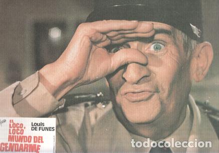 Kino: Caratula de cine: EL LOCO LOCO MUNDO DEL GENDARME (numerado 10 en trasera)