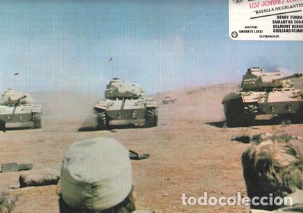 Kino: Caratula de cine: Los Jovenes Leones: Batalla de gigantes, (numerado 1 en trasera)