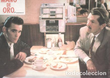 Kino: Caratula de cine: MANO DE ORO / The Big Town (numerado 01 en trasera)