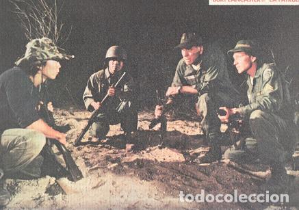 Kino: Caratula de cine: LA PATRULLA / Go Tell the Spartans (numerado 08 en trasera)