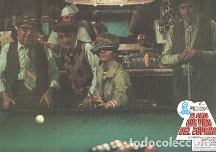 Kino: Caratula de cine: EL GATO QUE VINO DEL ESPACIO / The Cat from Outer Space (numerado 02 en trasera)