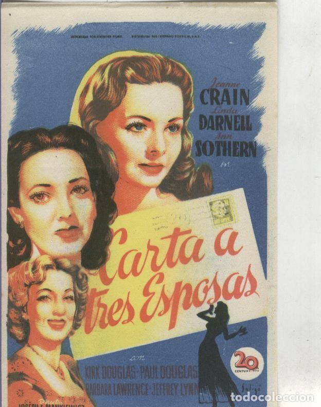 Kino: Programas de Cine: Carta a tres esposas