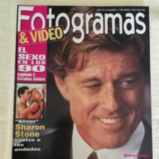 Cine: FOTOGRAMAS - Nº 1798 - JUNIO 1993 - ROBERT REDFORD, SHARON STONE, ANDY GARCIA, UMA THURMAN