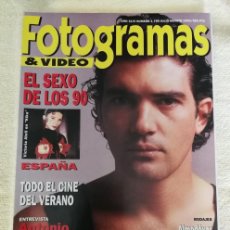 Cine: FOTOGRAMAS - Nº 1799 - JULIO Y AGOSTO 1993 - ANTONIO BANDERAS, VICTORIA ABRIL