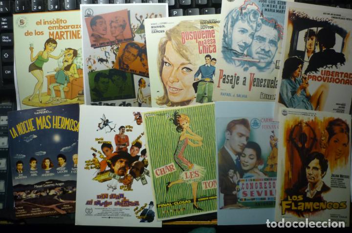 Kino: lote reproducciones papel y foto peliculas espa&ntilde;olas