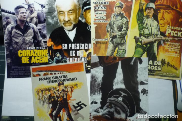 Kino: LOTE PAPEL Y FOTO CINE BELICO .-REPRODUCCIONES