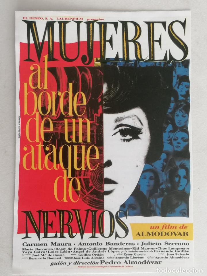 Kino: REPRODUCCION FOLLETO DE MANO, MUJERES AL BORDE DE UN ATAQUE DE NERVIOS