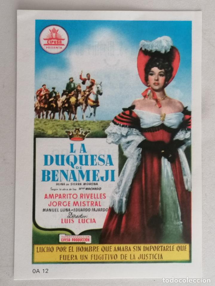 Kino: REPRODUCCION FOLLETO DE MANO, MALVALOCA, MEDIDAS 9 X 13 CM