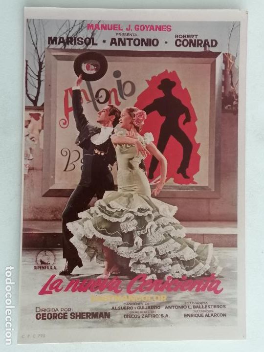 Kino: FOTOGRAFIA FOLLETO DE MANO, LA NUEVA CENICIENTA, MEDIDAS 10 X 15 CM