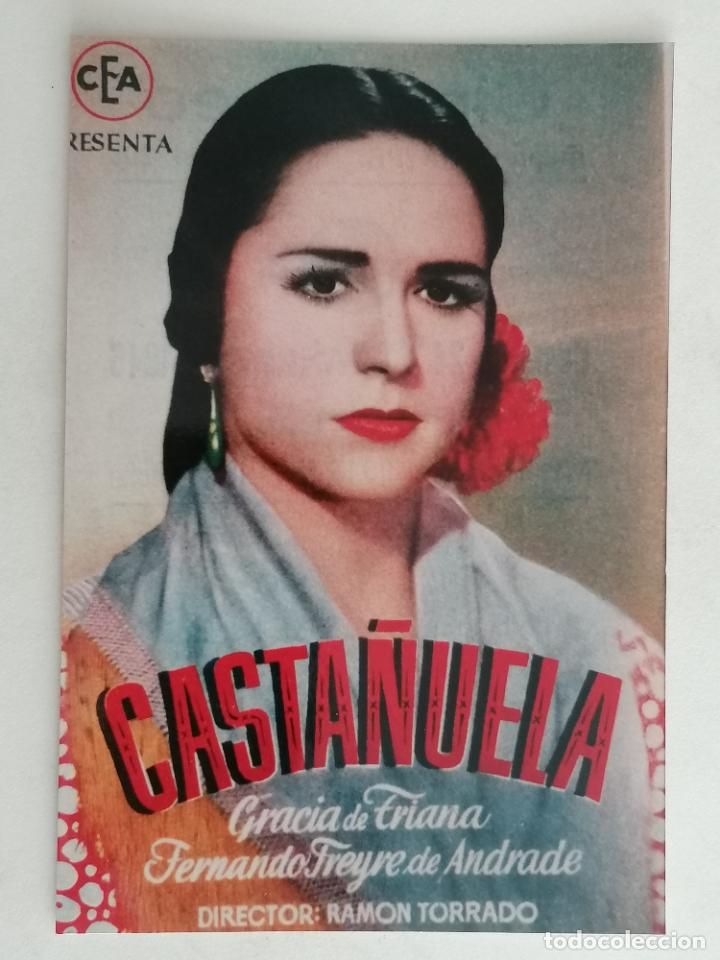 Kino: FOTOGRAFIA FOLLETO DE MANO, CASTA&Ntilde;UELA, MEDIDAS 10 X 15 CM