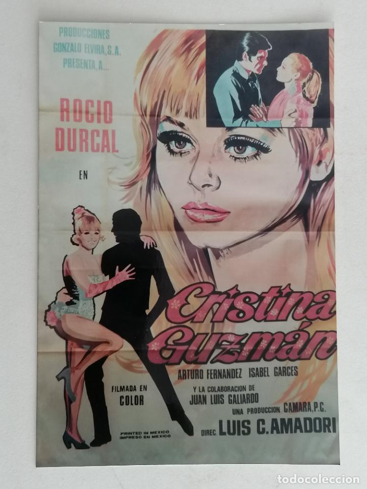 Kino: FOTOGRAFIA FOLLETO DE MANO, CRISTINA GUZMAN, MEDIDAS 10 X 15 CM