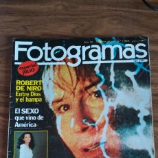 Cine: REVISTA FOTOGRAMAS Nº 1664 - AÑO 1981, MIGUEL BOSÉ, NORMA DUVAL, ROBERT DE NIRO, ESPECIAL TERROR