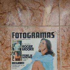 Cine: REVISTA FOTOGRAMAS Nº 11361 - AÑO 1974, MAUD ADAMS, ROGER MOORE, PEDRO Mª SÁNCHEZ, GUNNI KÖNE