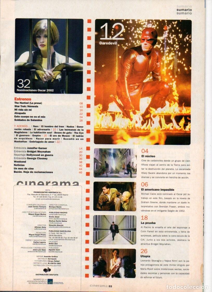 Cine: CINERAMA MARZO 2003 - Foto 2