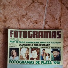 Cine: REVISTA FOTOGRAMAS Nº 10478 - AÑO 1977, ISABEL LUQUE, LA MUERTE DEL ESCORPION, ROMY SCHNEIDER