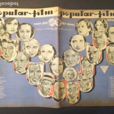 Cine: POPULAR FILM EXTRAORDINARIO-AÑO 1933-MARY ASTOR-BETTE DAVIS ETC-REVISTA ANTIGUA DE CINE-(V-24.569)