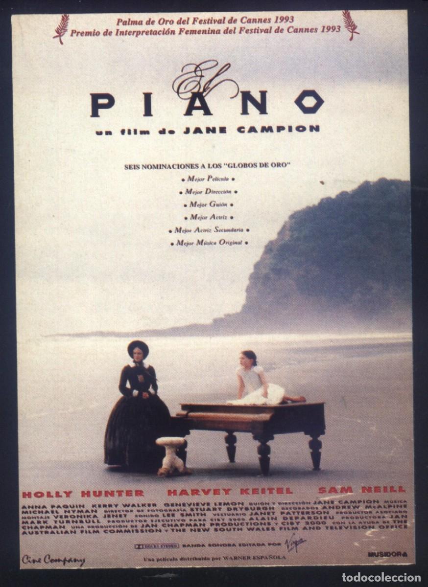 Kino: Q-08541- EL PIANO (The Piano) (FICHA PEL&Iacute;CULA) Holly Hunter - Anna Paquin - Harvey Keitel