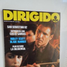 Cine: DIRIGIDO POR REVISTA DE CINE Nº 97 - SAN SEBASTIAN 82- COSTA GAVRAS- RIDLEY SCOTT - LA DILIGENCIA