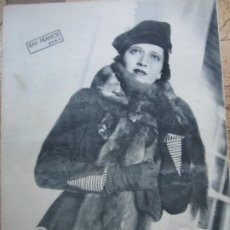Cine: REVISTA CINE POPULAR FILM Nº 545 AÑO 1937 - KAY FRANCIS (PORTADA) YO NO PIERDO NUNCA LA CABEZA (CP)