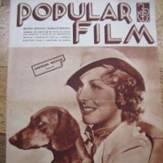 Cine: REVISTA CINE POPULAR FILM Nº 473 AÑO 1935 - GERTRUDE MICHAEL (PORTADA) CLARK GABLE (CP)