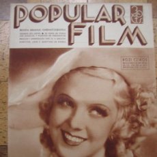 Cine: REVISTA CINE POPULAR FILM Nº 458 AÑO 1935 - ROZI CZIKOS (PORTADA) VAMPIRESAS 1936 (CP)
