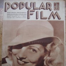 Cine: REVISTA CINE POPULAR FILM Nº 455 AÑO 1935 - PAT PATERSON (PORTADA) MARINERO EN TIERRA (CP)