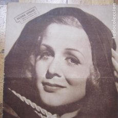 Cine: REVISTA CINE POPULAR FILM Nº 524 AÑO 1936 - GLORIA STUART (PORTADA) ANN SHERIDAN (CP)