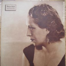 Cine: REVISTA CINE POPULAR FILM Nº 525 AÑO 1936 - MARIA ARIAS (PORTADA) PINTALABIOS TABU DANA (CP)