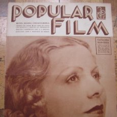 Cine: REVISTA CINE POPULAR FILM Nº 481 AÑO 1935 - CATALINA BARCENA (PORTADA) WILLY FRITSCHS (CP)