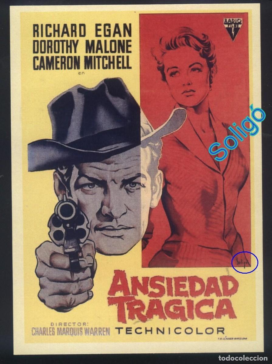 Kino: Q-03923- ANSIEDAD TRAGICA (Tension at Table Rock) (SOLIG&Oacute;) COPIA CARTEL FORMATO FOLLETO MANO